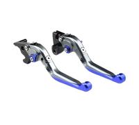 YUNDVLT Moto Leve Leve Freno Frizione Compatible With MT-25 MT-03 YZF R3 R25 2014-2024 MT03 2021 Pieghevoli Estensibili Regolabili For Moto(Titanium Blue)