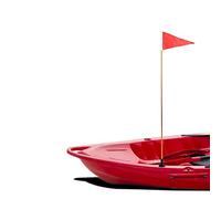 Yundxi - Kit di base per bandiera, universale, con base per montaggio su rotaia, asta per barca, canoa, kayak, accessori fai da te