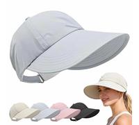 YUNFAN Sunscreen Baseball Hat for Unisex,UPF Sun Protection Baseball Hat,Sun Blocking Wide Brim Outdoor UV cap,Adjustable Lightweight Breathable Wide Brim cap for Hiking Golf Beach(Gray)
