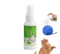 YUNFANG Spray all'erba gatta per Gatti Che vivono in casa,Spray Naturale per Gatti da 50 ml - Spray calmante per Gatti, Supporto comportamentale e favorisce Il rilassamento Durante Viaggi, pensioni