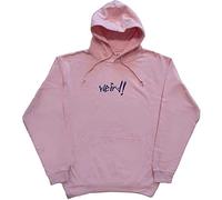 Yungblud Felpa con Cappuccio Weird Logo Nuovo Ufficiale Unisex Rosa Pullover Size L