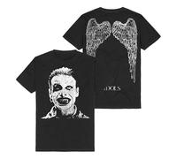 Yungblud Idols Wings Uomo T-Shirt Nero 100% Cotone Regular