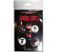 Yungblud Spilla in metallo Pack Logos Ufficiale