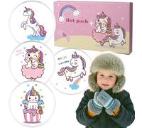 Yungeln Scaldamani portatile tascabile, unicorno scalda mani riutilizzabili in gel, mini scaldino mani riutilizzabile, confezione da 4 pezzi