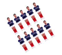 YUNGLOO 10 pezzi di ricambio per calciatori di calcio balilla piccoli personaggi da calcio balilla giocattoli da calcio accessori da tavolo piccole figure di calcio