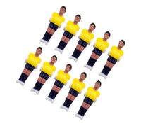 YUNGLOO 10 pezzi di ricambio per calciatori di calcio balilla piccoli personaggi da calcio balilla giocattoli da calcio accessori da tavolo piccole figure di calcio
