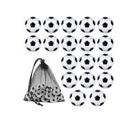 YUNGLOO 18Pcs 32mm Calcio balilla Palloni di ricambio Ufficiali Palloni Da Tavolo Ufficiali Piccole Palloni Da Calcio Balilla Calcio Balilla Calcio Balilla