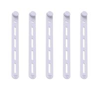 YUNGLOO 5Pcs Organizzatori di Cavi Fascette Clip di Gestione Del Cavo di Ricarica Gestione Del Filo Del Silicone Trasduttore Auricolare Titolare Linea Dati