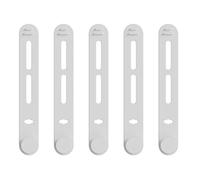 YUNGLOO 5Pcs Organizzatori di Cavi Fascette Clip di Gestione Del Cavo di Ricarica Gestione Del Filo Del Silicone Trasduttore Auricolare Titolare Linea Dati