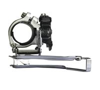 YUNGLOO Adattatore a morsetto per deragliatore anteriore per biciclette Outdoor Bike Deragliatori anteriori Shifter per varie dimensioni del telaio in leghe di alluminio morsetto per bici