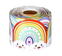 YUNGLOO Adesivo da parete per bacheca da 10 m, motivo a matita, per lavagne bianche in classe, decorazione lavagna adesiva