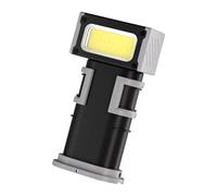 YUNGLOO Angoli regolabili Luci di avvertimento testa con gancio di coda e base Doppia sorgente luminosa Torcia portatile LED Luce di lavoro Torcia portatile