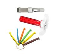 YUNGLOO Aria Condizionata Fin Comb Condensatore Raddrizzatore Metallo Radiatore Set Evaporatore Strumento In Acciaio Inox