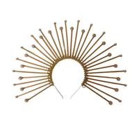 YUNGLOO Di Notre Dames Con Testa Fibbia Hairband Divertente Eagerato Romanzo Corone Halloween Strega Fascia Corone Testa Fibbia Hairband Accessori Per Capelli