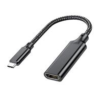 YUNGLOO L'adattatore USB C ad alta velocità consente la visualizzazione a 30 Hz su televisori, monitor, proiettori, spine funzionalità di riproduzione per schermi multipli cavo intrecciato USB C