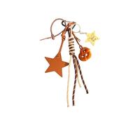 YUNGLOO Multiuso a forma di stella Borsa Charm Visualizzazione Stampa Animale E Forte PU Borse Pendente Fahsion Accessori Star Keychain PU