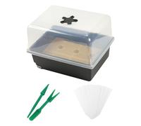 YUNGLOO Piantine antivento Starter Tray Controllo dell'umidità regolabile per pomodoro pepe melanzane coltivazione casa giardino progetto casa giardinaggio germinazione