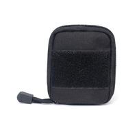 YUNGLOO Portabottiglie compatto pieghevole con cinghia elastica per fissaggio sicuro alla cintura, contenitore per acqua portatile da viaggio, Colore: nero., Taglia unica