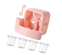 YUNGLOO Ventilatore da pavimento portatile Scatola perforata Raffreddamento a ghiaccio sospeso Accessori per refrigerazione portatile Set di raffreddamento per ufficio domestico