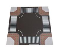 Yunhgft 1:64 Modello di Scena, Parcheggio, Layout, Antiscivolo, Piattaforma per Garage Sotterraneo, Modello di Auto Pressofusa, Edificio del Gara, Style D