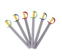 Yunhgft 6 Pezzi di Spade di Schiuma per Bambini, Fingono di Giocare a Fare I Pirati, Cavalieri, Feste in Costume, Bomboniere