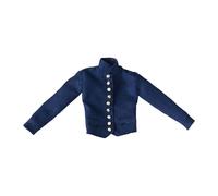 Yunhgft Abbigliamento per Action Figure, Giacca da Collezione in Uniforme Napoleonica Realizzata in Tessuto con Carattere Storico E Perfetta per L'esposiz, Top Blu