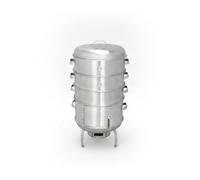 Yunhgft Affumicatore 40-in-1 a per Arrosti Appesi e Griate, Barbecue Multifunzione da Esterno in Acciaio Inox