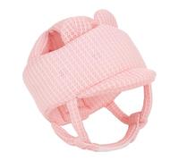 Yunhgft Casco Protettivo Bambino Cappello Bambini Regolabile Cuscino Anticaduta Berretto Morbido Anti Urto Tessuto Traspirante Poliestere Adatto a Gattonament, Rosa, Taglia unica bambino
