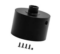 Yunhgft Differential Housing in Lega di Alluminio per Auto RC Ricambio per Scatola Ingranaggi Differenziale Copertura Case Ingranaggi Supporto Carrier Metalli, Nero