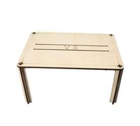 Yunhgft Gioco di Scherma con Marionette di Legno Bamboo Man Giocatori, Adatto a Tutte Le età, TavoloXL