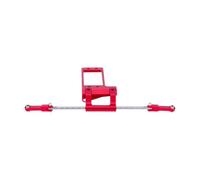 Yunhgft Kit di Riparazione per Auto RC con Leveraggio dello Sterzo Idraulico E Supporto per Servo BTA, Parte di Aggiornamento Professionale per Assale a Porta, Rosso