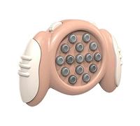 Yunhgft Memory Training Game Puzzle Elettronico Interattivo Portatile con Cubo Luminoso Educativo per Esercitare Memoria E Riflessi Adatto a Bambini Studenti, Rosa
