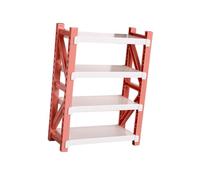 Yunhgft Miniatura Scaffale Portaoggetti Ripiani Regolabili in PP Resistente per Organizzazione E Esposizione Accessori Casa delle Bambole Adatto per, Rosa