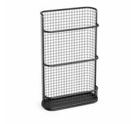 Yunhgft Portaombrelli Metallo Parete Ingresso, Nero, Grande | ferro resistente - per casa - plastica - design ventilato drenaggio to - senza forare - per ombrelli corti