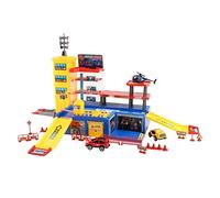 Yunhgft Set da Gioco Garage per Bambini E Bambine, Giocattolo Educativo con Veicoli, Mini Auto Ed Elicottero, style1