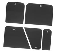 Yunhgft Set di 5 Spatole per Pellicola Protettiva per Vernice: Strumento Versatile per L'applicazione E La Colorazione Della Pellicola con Estrattore, Rea, Nero