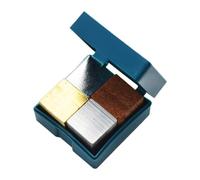 Yunhgft Set di Cubi in Rame, Ferro, Alluminio E Woodenziac per Bambini in età Scolare E per La Scuola a Casa