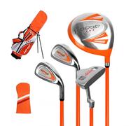 Yunhgft Set mazze da golf per bambini, ragazzi e ragazze - Attrezzatura completa con sacca e copritesta