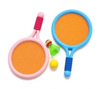 Yunhgft Set Racchette Badminton per Bambini con Bambino e Volano, Gioco All'Aperto