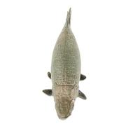 Yunhgft Statuette di Animali in Miniatura, Modelli per Far Finta di Giocare, Giocattoli per Bambini, Regali di Compleanno, Alligatore Gar a