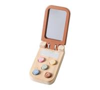 Yunhgft Telefono Giocattolo in Legno per Neonati, Apprendimento Precoce, Ragazzi E Ragazze, Telefono a Conchiglia per Giochi di Ruolo