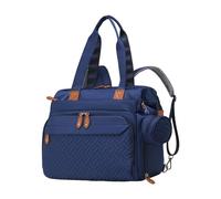 Yunhgft Zaino Donna con Portabottiglie Compartimento Asciutto-bagnato Organizer per Accessori Spallacci Regolabili Oxford Impermeabile Adatto per Genitori in, Blu, Taglia unica bambino
