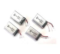YUNIQUE GREEN-CLEAN-POWER - 4 Pezzi Batteria Ricaricabile Al Litio 3.7v, 802540 Batteria 3.7v 1000mah Con Scheda Protettiva Per Kit Wifi Scheda Di Svi