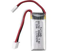 YUNIQUE GREEN-CLEAN-POWER - Batteria al Litio 7.4V 300mAh per WLToys F959 F959S XK A600 A700 A800 A430 | Leggera e Ricaricabile | Perfetta per Aeroplani RC, Silver