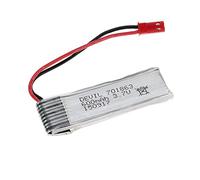 YUNIQUE GREEN-CLEAN-POWER - Batteria Lipo Ricaricabile 3.7V 600mAh | Compatibile con Droni UDI U817, WLtoys V959, Radiofly Space Kondor | Dimensioni 65X17X8mm, Silver