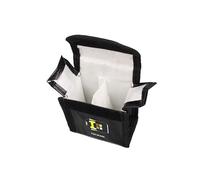 Borsa di sicurezza Lipo ignifuga | 80 x 45 x 80 mm | Per 2 batterie DJI Spark