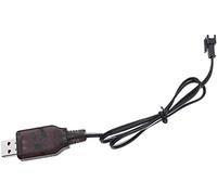 YUNIQUE GREEN-CLEAN-POWER - Cavo Caricatore USB SM-2P | 250mAh Output per RC Auto, Elicottero RC | Compatibile con Batteria Lipo 6V| Alta Qualità, Plastica
