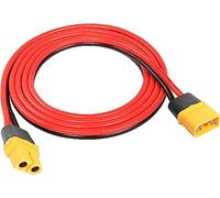 YUNIQUE GREEN-CLEAN-POWER - Cavo di Prolunga XT60 1.2m 16AWG Maschio-Femmina | per Batterie RC e Droni FPV | Alta qualità, Sicurezza, Flessibilità | Giallo, Silicone