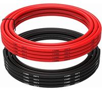 YUNIQUE GREEN-CLEAN-POWER - Cavo Silicone 12 AWG, 2.5 Metri Rosso e 2.5 Metri Nero Flessibile, Alta Conducibilità | Resistente alle Alte Temperature | Facile Identificazione Polarità, Silicone