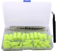 YUNIQUE GREEN-CLEAN-POWER - Kit Connettori Mini Tamiya 2 Pin | 30 Pezzi Maschio e Femmina | Installazione Facile per Modellismo RC | Compatibile con Batteria 3.7v jst, Cavo ISO Pioneer, Plastica